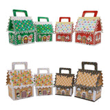 10pcs-Christmas-Candy-Boxes-Kraft-Paper-Christmas-House-Handbag-Candy-Boxes,-Style:-Small-Red-Base
