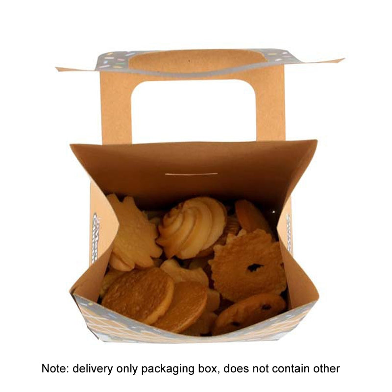 10pcs-Christmas-Candy-Boxes-Kraft-Paper-Christmas-House-Handbag-Candy-Boxes,-Style:-Small-Red-Base