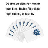 10PCS-For-Miele-3DFJM-/-Complete-C2-Vacuum-Cleaner-Accessories-Blue-Dust-Bag