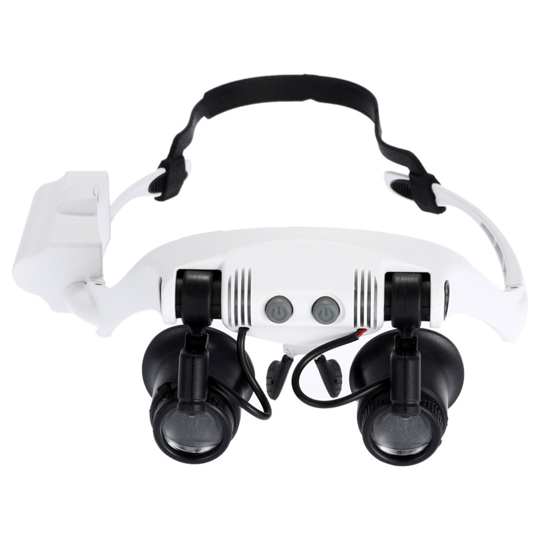 10X-15X-20X-25X-Wearing-Glasses-Eyes-Illuminated-Magnifier-Magnifying-Watch-Repairing-Loupe-With-LED-Light(White)