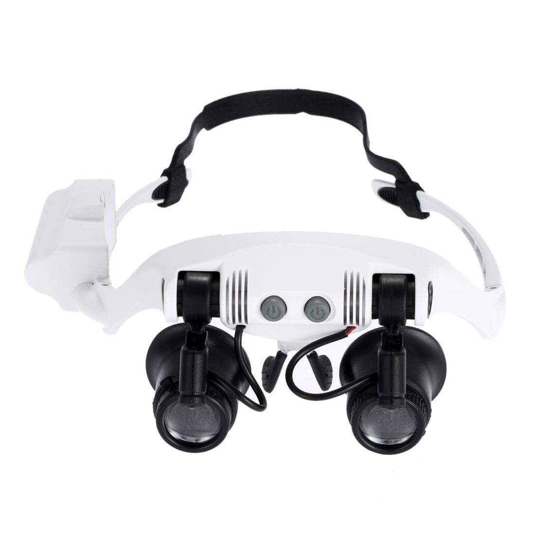 10X-15X-20X-25X-Wearing-Glasses-Eyes-Illuminated-Magnifier-Magnifying-Watch-Repairing-Loupe-With-LED-Light(White)
