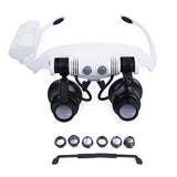 10X-15X-20X-25X-Wearing-Glasses-Eyes-Illuminated-Magnifier-Magnifying-Watch-Repairing-Loupe-With-LED-Light(White)