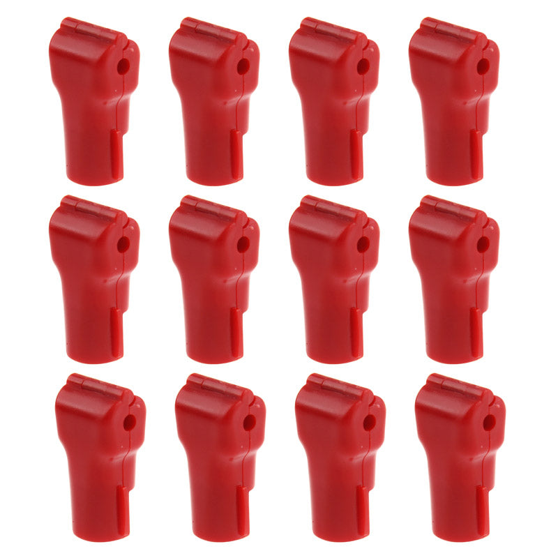 12-PCS-Red-ABS-Display-Hook-/-Security-Lock-Hook