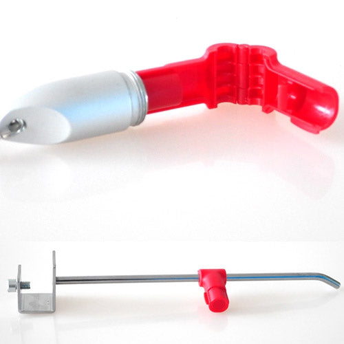 12-PCS-Red-ABS-Display-Hook-/-Security-Lock-Hook