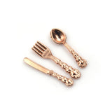 12-PCS-/-Set-Simulation-Kitchen-Food-Furniture-Toys-Dollhouse-Miniature-Accessories-1:12-Fork-Knife-Soup-Spoon-Tableware(Silver)