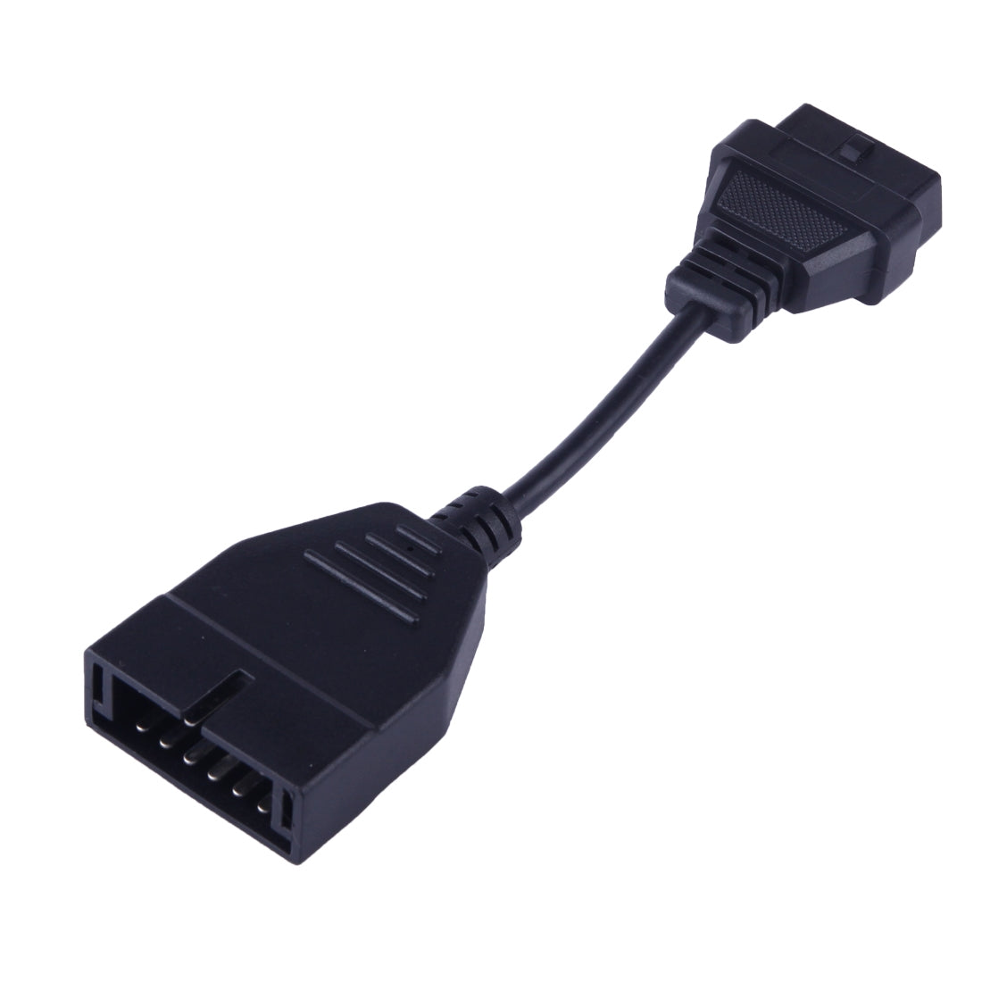 12-Pin-to-16-Pin-OBDII-Diagnostic-Cable-for-General-Motors,-Full-Length:-19cm(Black)