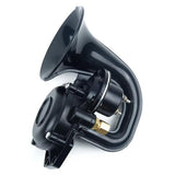 12/24V-Car-300dB-Electric-Snail-Air-Horn-For-Scania-/-Volvo(Black)