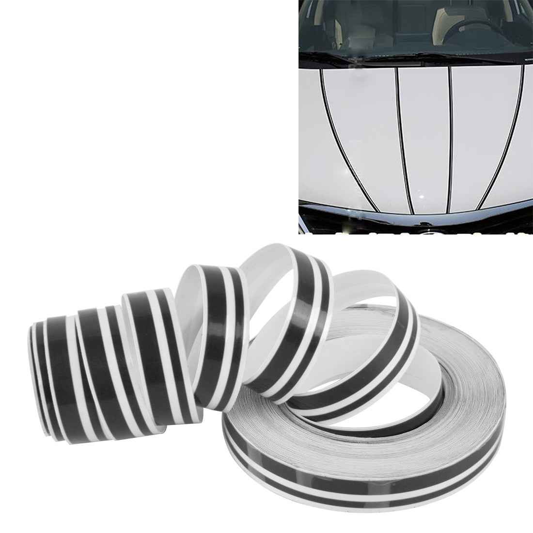 12mm-×-9.8m-Car-Self-Adhesive-Decorative-Stripe-Tape-Line(Black)