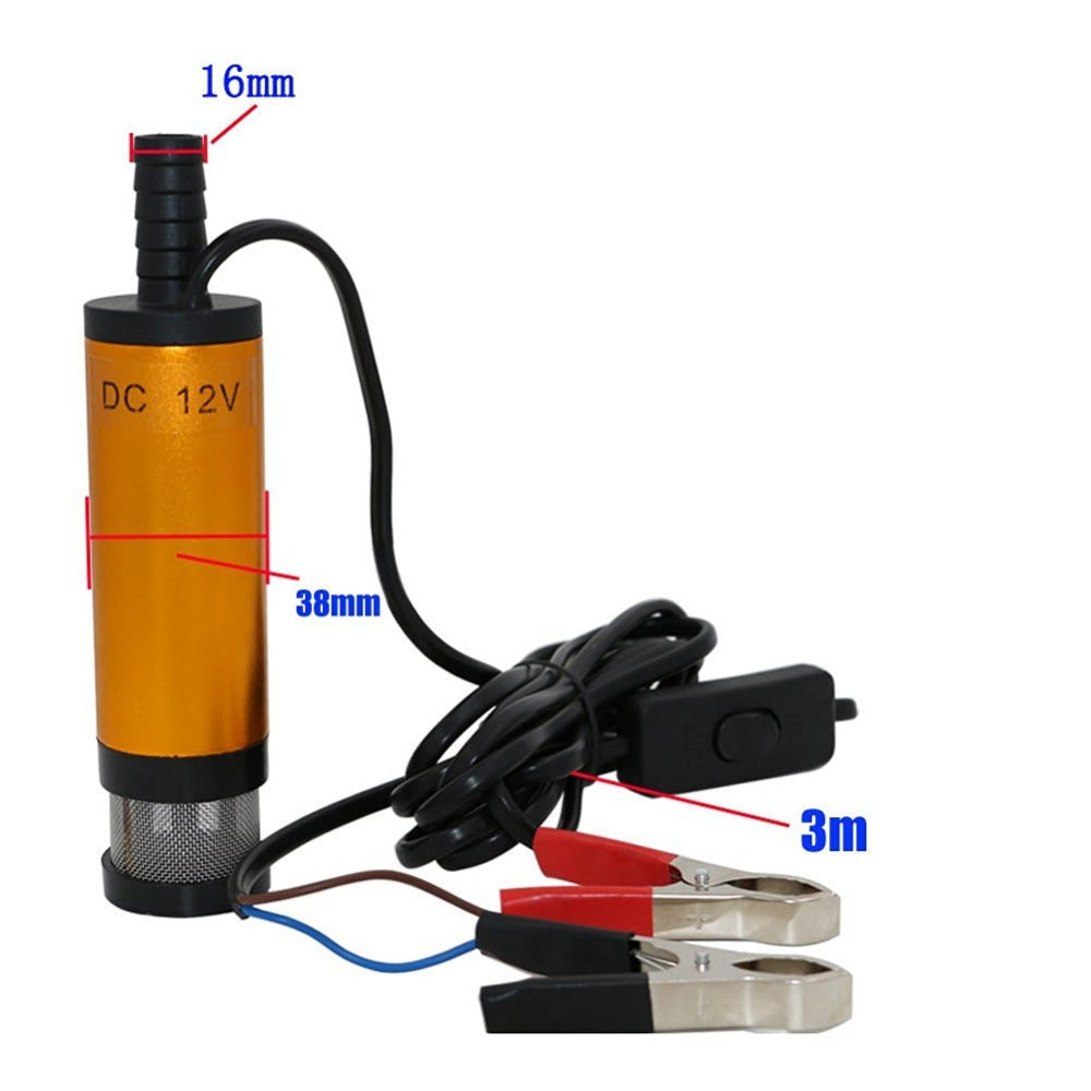 12V-Car-Electric-DC-Fuel-Pump-Submersible-Pump,-38mm-Built-in-Filter-Version