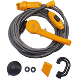 12V-Portable-Outdoor-Car-Electric-Shower-Sprinkler-Washer-(Yellow)