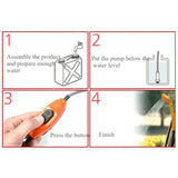 12V-Portable-Outdoor-Car-Electric-Shower-Sprinkler-Washer-(Yellow)