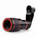 12X-Telephoto-Telescope-Camera-Zoom-Mobile-Phone-External-Lens(White)