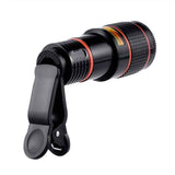 12X-Telephoto-Telescope-Camera-Zoom-Mobile-Phone-External-Lens(White)