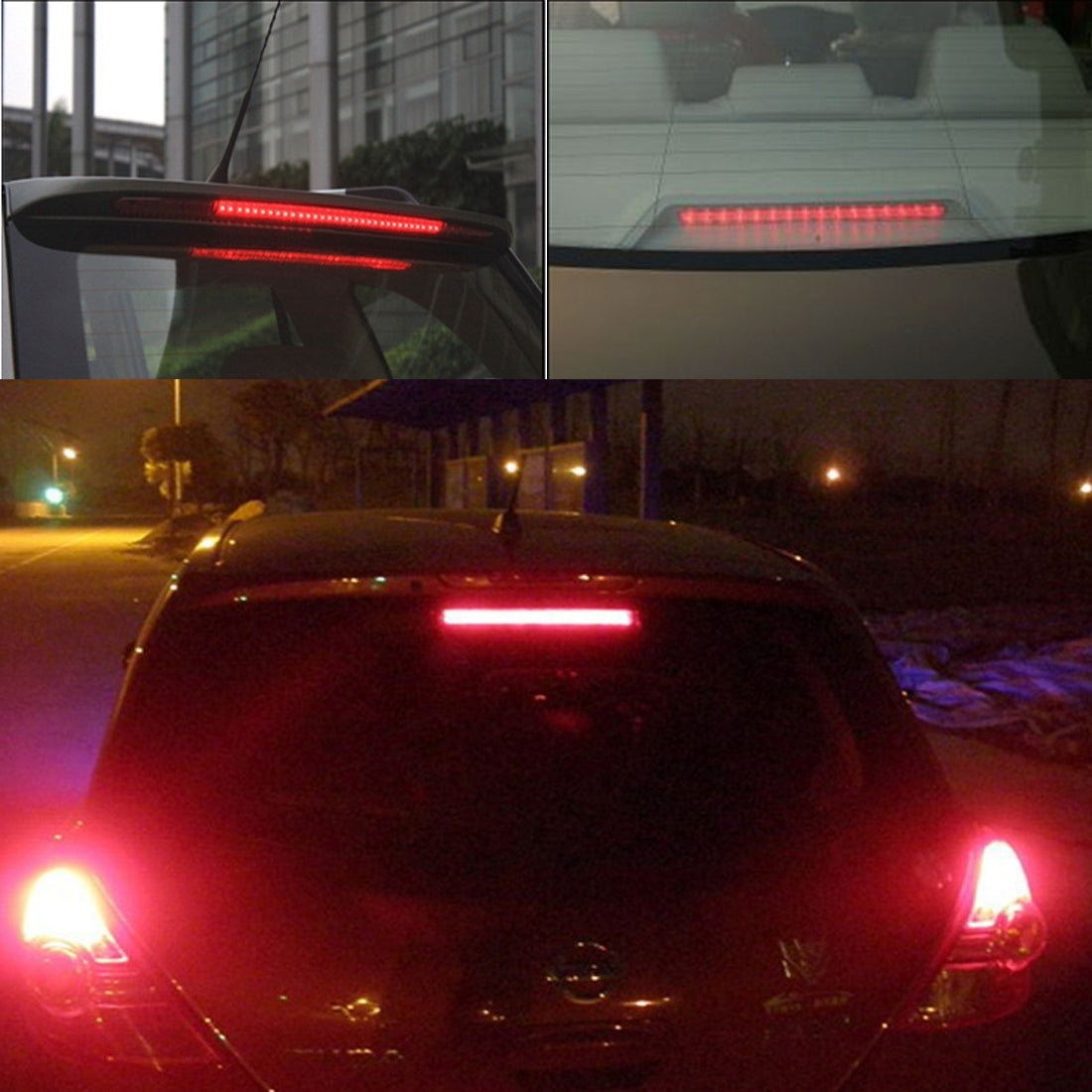 14-LEDs-Red-Light-Car-Third-Brake-Light,-DC-12V-Cable-Length:-80cm