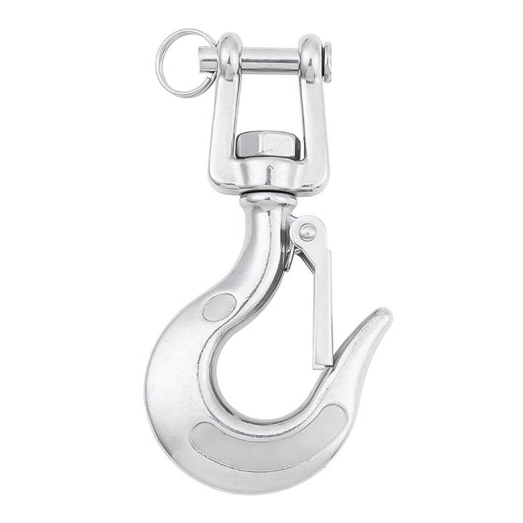 150kg-Load-Bearing-304-Stainless-Steel-Rotatable-Fork-Hoist-Chain-Lifting-Cargo-Hook