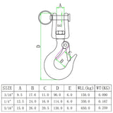 150kg-Load-Bearing-304-Stainless-Steel-Rotatable-Fork-Hoist-Chain-Lifting-Cargo-Hook