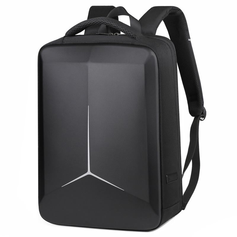 15.6-16.6-Inch-Hard-Shell-Laptop-Backpack-with-USB+Type-C-Charging-Ports-Unisex-Anti-Theft-Business-Travel-Bag-Black