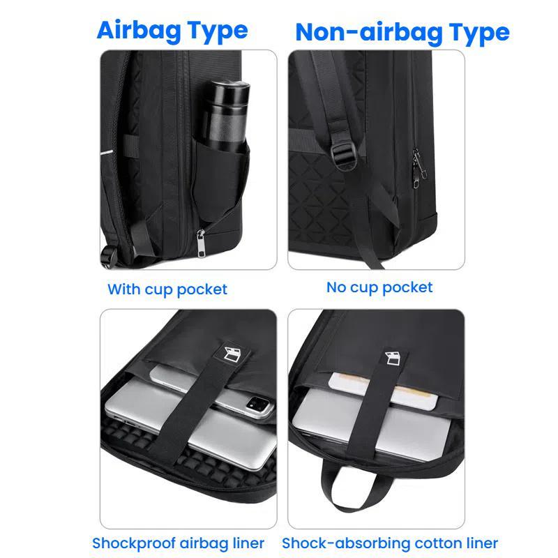 15.6-16.6-Inch-Hard-Shell-Laptop-Backpack-with-USB+Type-C-Charging-Ports-Unisex-Anti-Theft-Business-Travel-Bag-Black