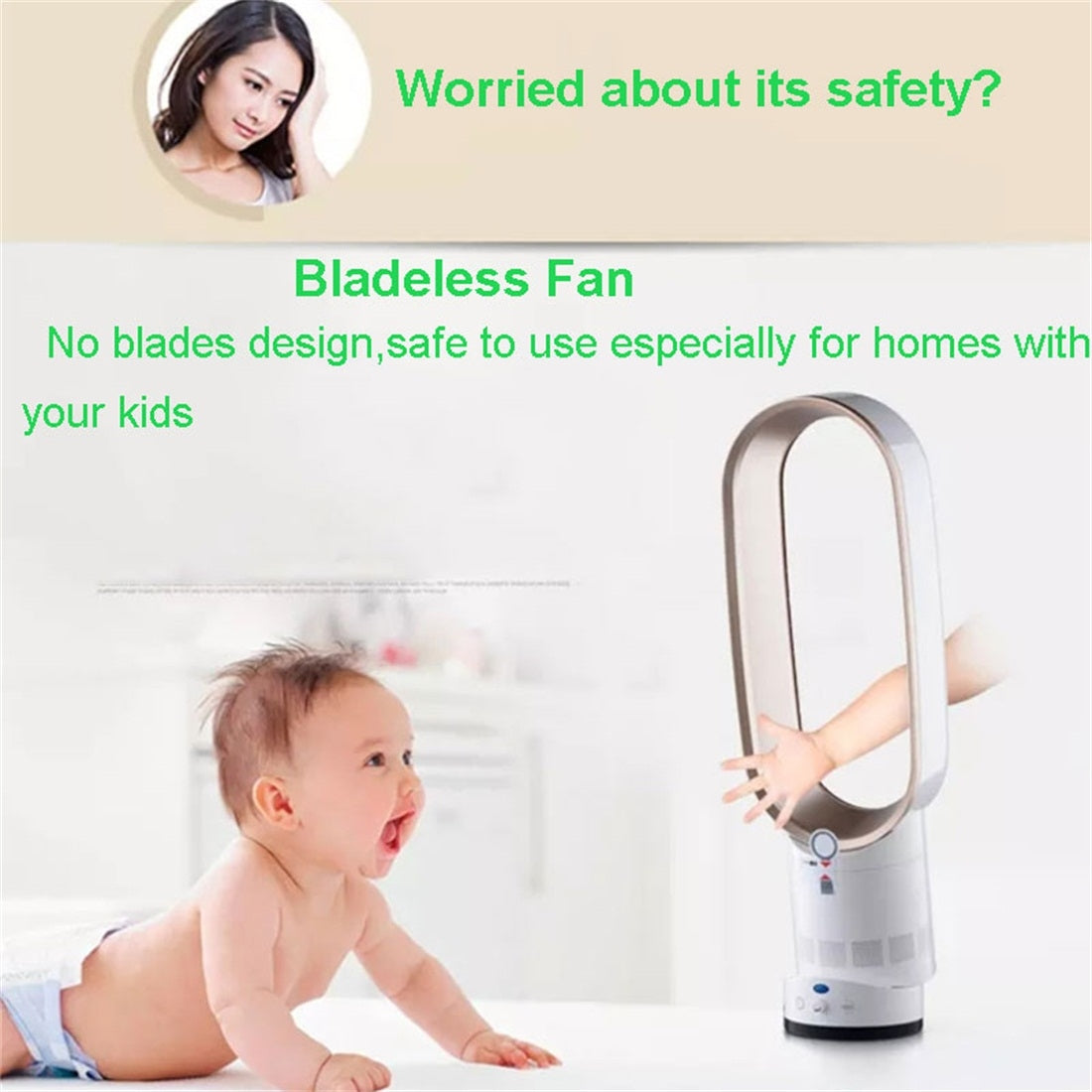 16-inch-Household-Mute-Shaking-Head-Remote-Control-Desk-Electric-Leafless-Fan-(Gold)