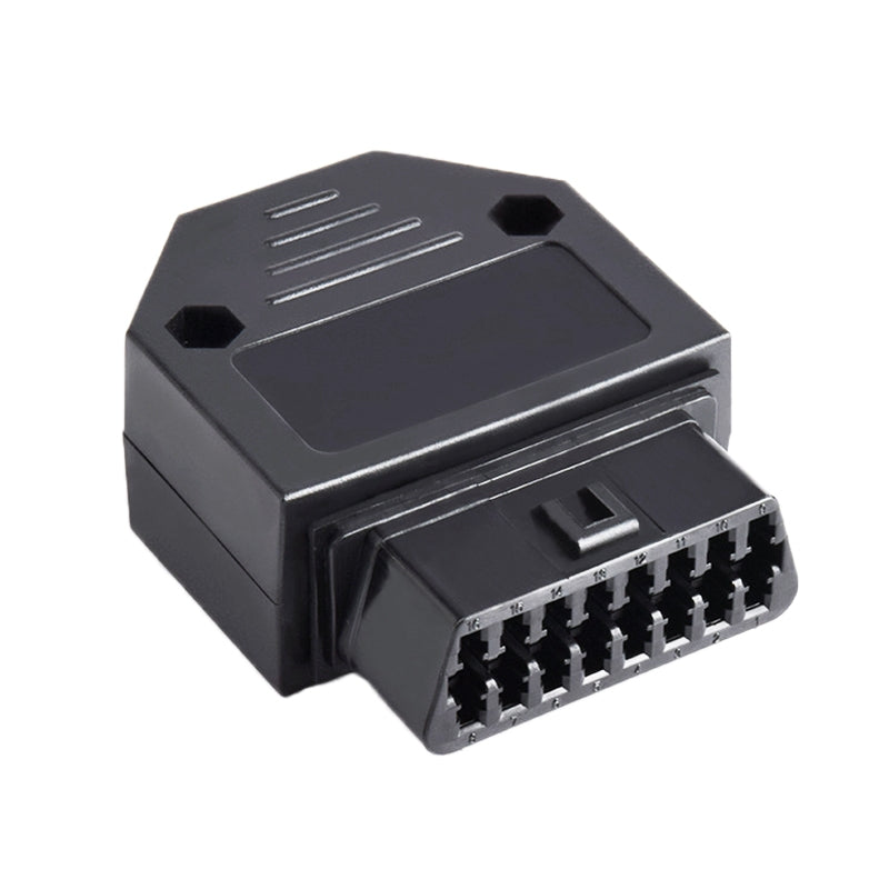 16PIN-Car-OBD-2-Female-Connector-OBD-Plug-+-Case-+-Terminal-+-Screw