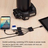 18cm-4-Ports-Micro-USB-OTG-Charge-HUB-Cable,-For-Samsung-/-Huawei-/-Xiaomi-/-Meizu-/-LG-/-HTC-and-Other-Smartphones(Black)