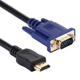 1.8m-HDMI-Male-to-VGA-Male-15PIN-Video-Cable(Black)