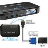 1.8m-HDMI-Male-to-VGA-Male-15PIN-Video-Cable(Black)