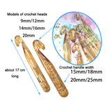 18mm+15mm+12mm+10-Pins-Transparent-Bold-Crystal-Crochet-Knitting-Tool-Set
