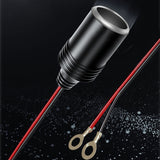 1m-12/24V-Car-Battery-To-Cigarette-Lighter-Female-Base-Power-Supply-Cable