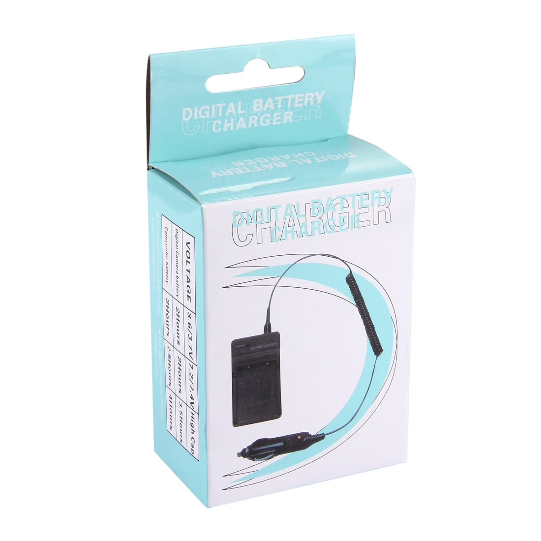 2-in-1-Digital-Camera-Battery-Charger-for-CANON-NB2L/-2LH/-2LH12/-14(Black)
