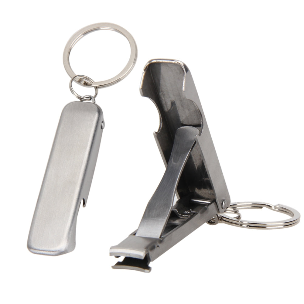 2-in-1-EDC-Pocket-Tool-Outdoor-Bottle-Opener-Toe-Nail-Clippers-Cutter-Key-Chain-Nail-File-Key-Ring