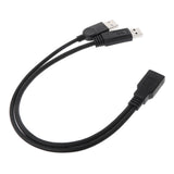 2-in-1-USB-3.0-Female-to-USB-2.0-+-USB-3.0-Male-Cable-for-Computer-/-Laptop,-Length:-29cm
