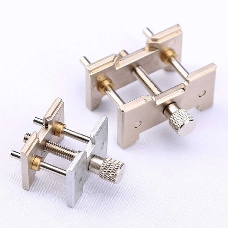 2-In-1-Watch-Movement-Holder-Clip-Base-Metal-Multi-Function-Vise-Clamp,-Random-Color-Delivery