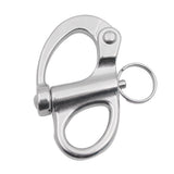 2-PCS-316-Stainless-Steel-Fixed-Spring-Shackle,-Size:35mm