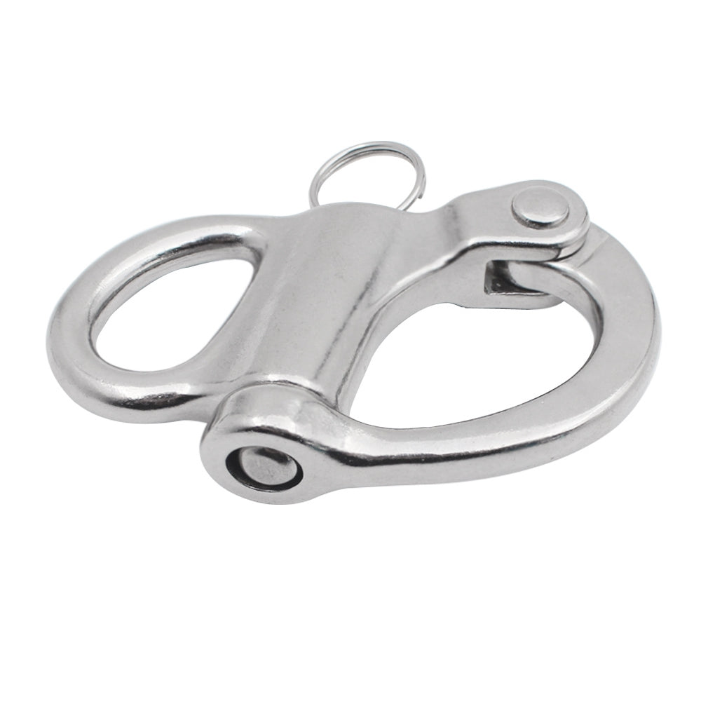 2-PCS-316-Stainless-Steel-Fixed-Spring-Shackle,-Size:35mm