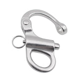 2-PCS-316-Stainless-Steel-Fixed-Spring-Shackle,-Size:35mm