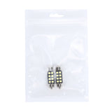 2-PCS-3W-200-LM-6000K-36MM-8-SMD-2835-LEDs-Bicuspid-Port-Decoding-Car-Dome-Lamp-LED-Reading-Light,-DC-12V(White-Light)