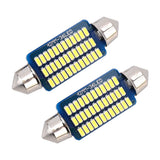 2-PCS-41mm-DC12V-/-1.5W-/-6000K-/-100LM-36LEDs-SMD-3014-Car-License-Plate-Light-/-Dome-Light,-with-Decoder