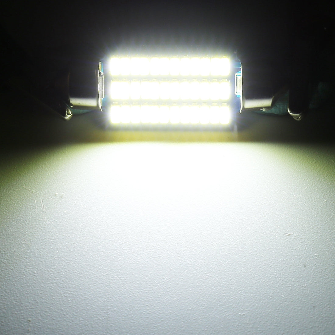 2-PCS-41mm-DC12V-/-1.5W-/-6000K-/-100LM-36LEDs-SMD-3014-Car-License-Plate-Light-/-Dome-Light,-with-Decoder