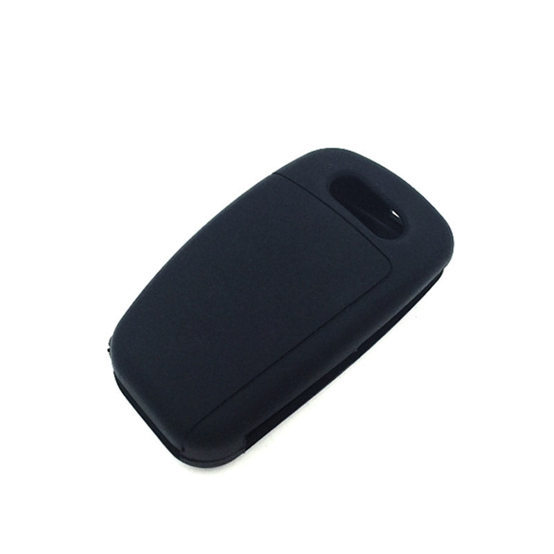 2-PCS-Car-Key-Cover-Silicone-Flip-Key-Remote-Holder-Case-Cover-for-Audi-Q3-A3-A1(Pink)