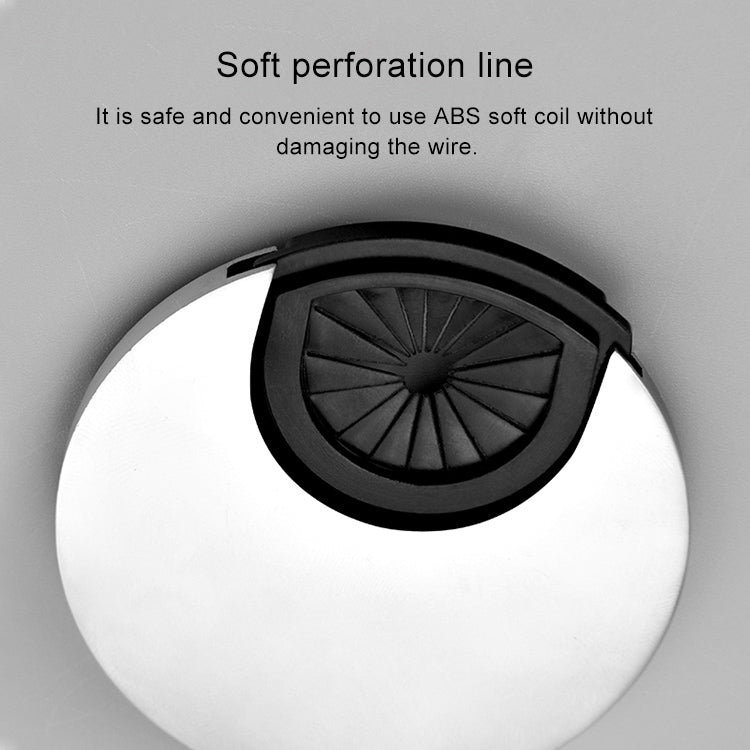 2-PCS-Desk-Computer-Desktop-Zinc-Alloy-Round-Threading-Box-Hole-Cover,-Hole-Diameter:-50mm-(Red-Bronze)