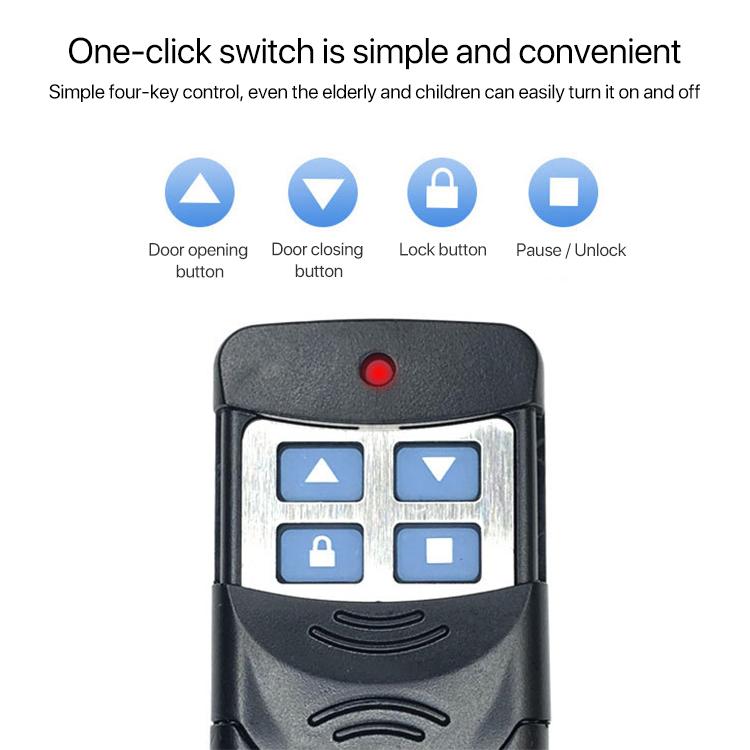 2-PCS-Electric-Roller-Shutter-Waterproof-Copy-Universal-Remote-Controller-Garage-Door-Remote-Control-Key(433MHz)