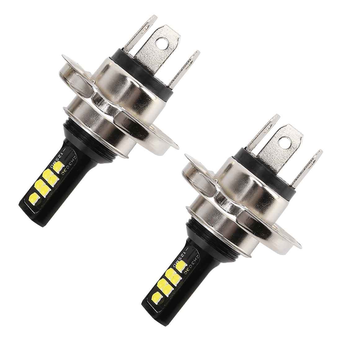 2-PCS-H4-DC9-16V-/-3.5W(H)-1.1W(L)-/-6000K-/-320LM-Car-Auto-Fog-Light-12LEDs-SMD-ZH3030-Lamps,-with-Constant-Current-(White-Light)