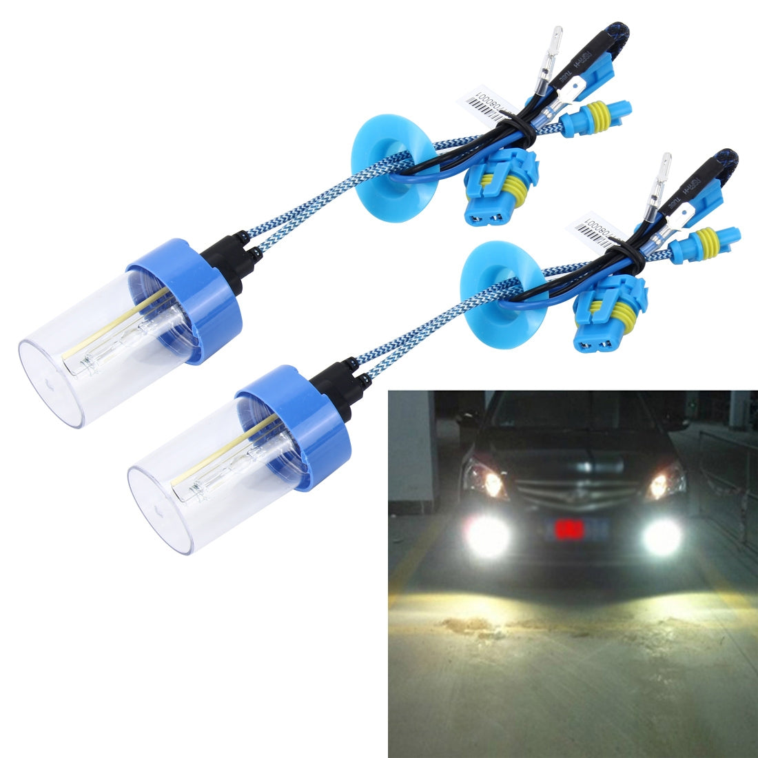 2-PCS-H8/H11-55W-5500K-HID-Bulbs-Xenon-Lights-Lamps,-AC-12V