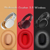 2-PCS-Headphones-Sponge-Cover-For-Skullcandy-Crusher-3.0-Wireless(Black)