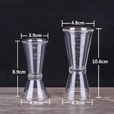 2-PCS-PC-Small-Measuring-Cup-Device-Double-headed-Graduated-Milk-Tea-Scale-Cup-Measuring-Tool,-Specification:Large