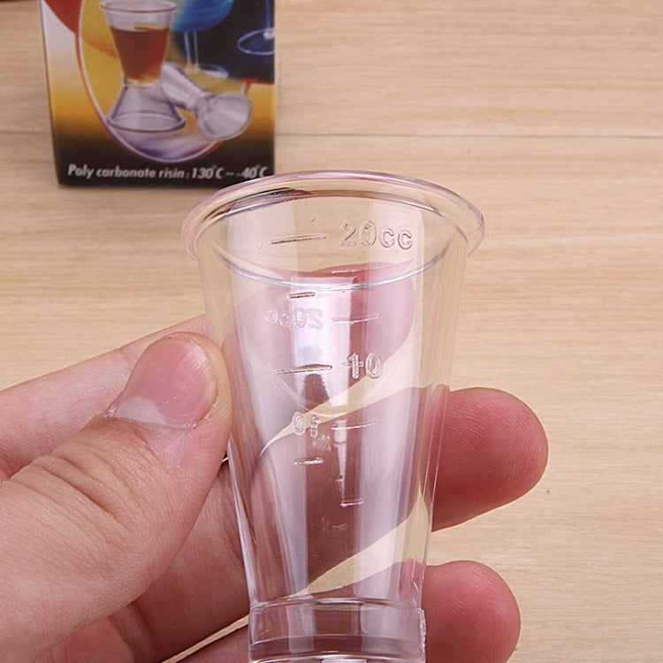 2-PCS-PC-Small-Measuring-Cup-Device-Double-headed-Graduated-Milk-Tea-Scale-Cup-Measuring-Tool,-Specification:Large