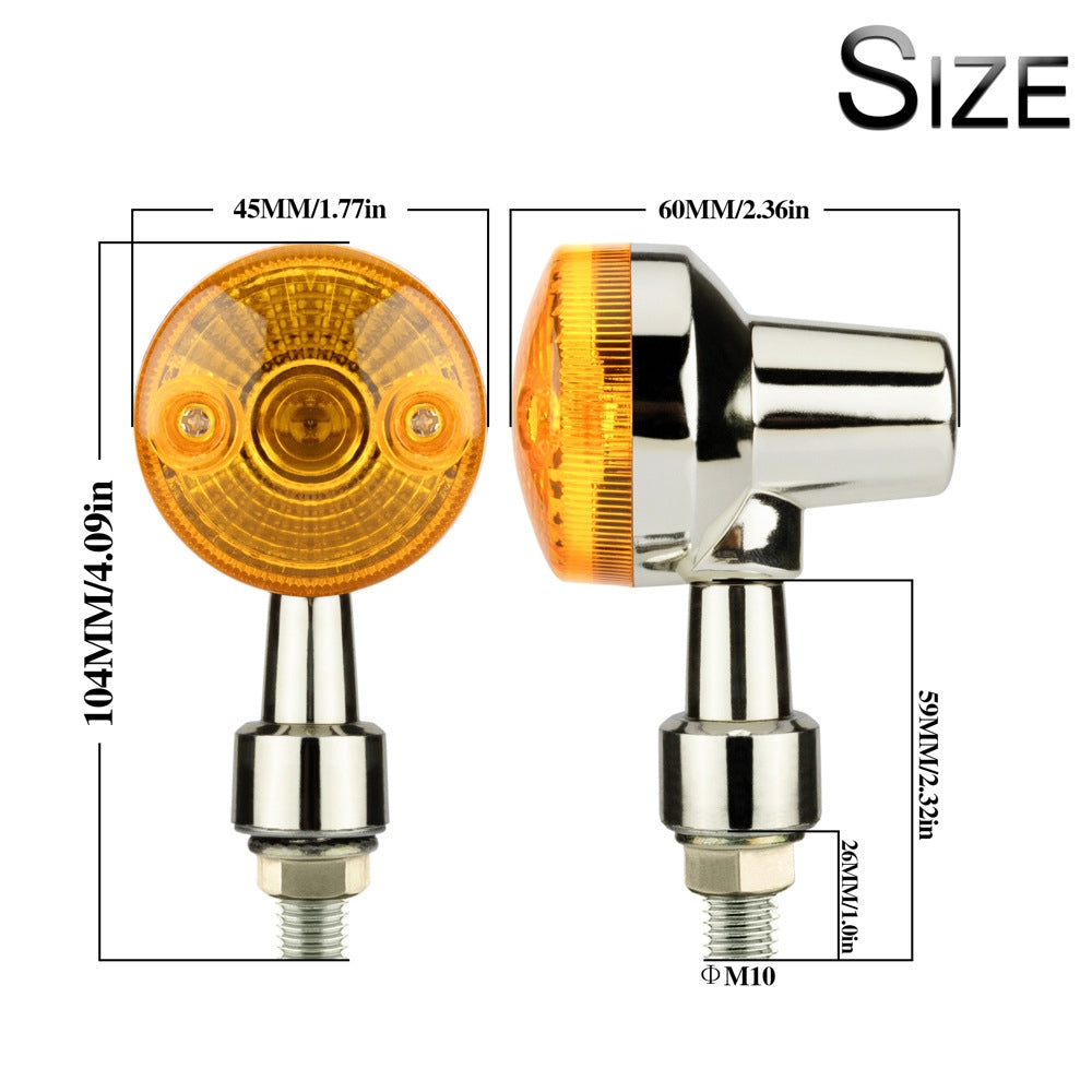 2-PCS-PE-ZS101-Motorcycle-Turn-Signal-Light-(Silver)