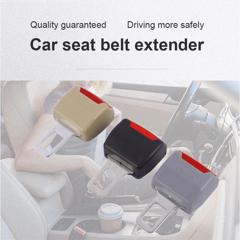 Universal-Car-Seat-Belt-Extension-Buckle-2-Pack,-Black