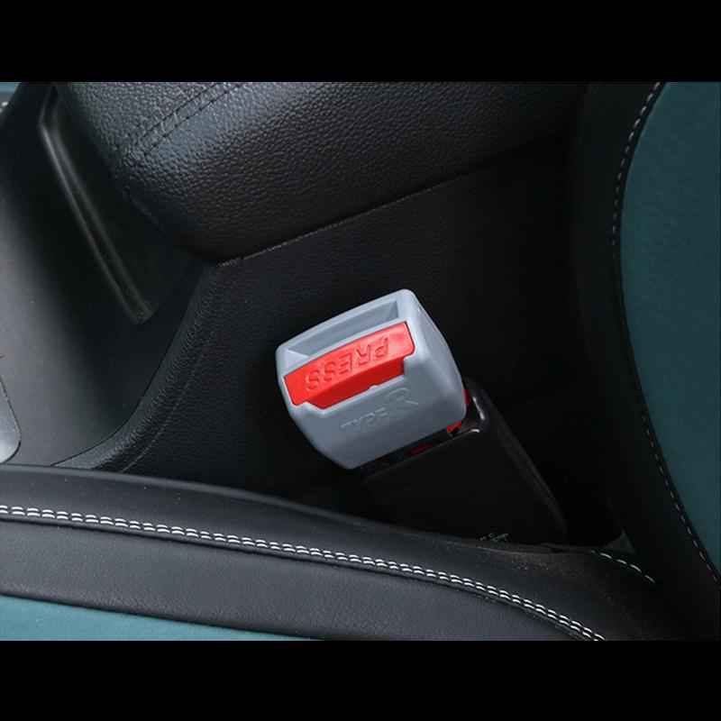 2-PCS-RS-01-Universal-Car-Seat-Belt-Extension-Buckle-(Grey)